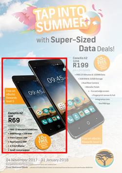 FNB Connect : Tap Into Summer (4 Nov 2017 - 31 Jan 2018), page 1