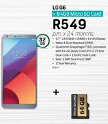 LG G6 32GB Smartphone + Free 64GB Micro SD Card