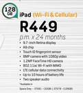 Apple iPad 128GB(WiFi & Cellular)