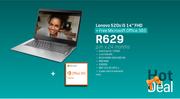 Lenovo 520s i5 14" FHD + Free Microsoft Office 365
