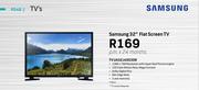 Samsung 32" Flat Screen TV UA32J4003DR