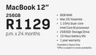 Apple MacBook 12" 256GB