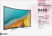Samsung 49" FHD Curved Smart TV 49K6500