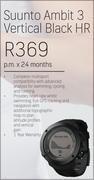 Suunto Ambit 3 Vertical Black HR