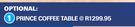 Gommagomma Prince Coffee-Table