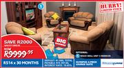 Gommagomma Olympus 4-Piece Lounge Suite