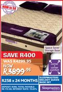 Sleepmasters Melody Queen Base Set