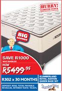 Slumberland Royal Ashton Queen Base Set