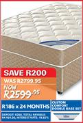 Custom Comfort Double Base Set