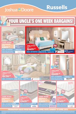 Joshua Doore & Russels : Your Uncle's One Week Bargains (13 Apr - 19 Apr 2015), page 2