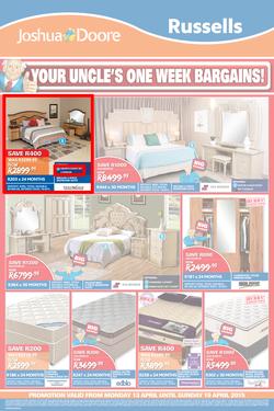 Joshua Doore & Russels : Your Uncle's One Week Bargains (13 Apr - 19 Apr 2015), page 2