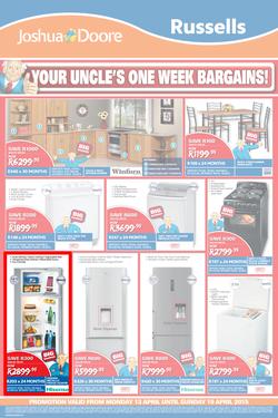 Joshua Doore & Russels : Your Uncle's One Week Bargains (13 Apr - 19 Apr 2015), page 3