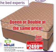 Cozy Nights 152cm Queen Peru Base Set