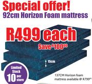 Horizon 137Cm Foam Mattress-Each