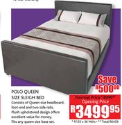 Polo Queen Size Sleigh Bed