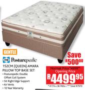 Sealy Posturepedic 152Cm Queen Amara Pillow Top Base Set
