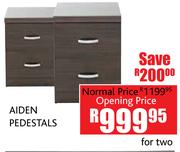 Aiden 2 Pedestals