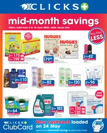 Clicks : You Pay Less (05 June - 18 June 2025)