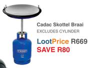 Cadac Skottel Braai Excluding Cylinder