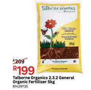 Talborne Organics 2.3.2 General Organic Fertilizer 81429735-5kg      
