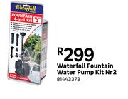 Water Fall Fountain Water Pump Kit NR2 81443378