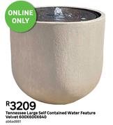 Tennessee Large Self Contained Water Feature Velvet 600 x 600 x 640 ab6ad881