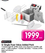 Anuil 5L Single Fryer Value Added Pack