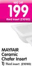 Mayfair Ceramic Chafer Third Insert