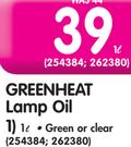 Greenheat Lamp Oil-1L