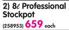 Aro 8L Professional Stainless Steel Stockpot