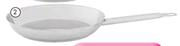 Aro 32cm Professional Stainless Steel Frying Pan 