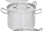 Aro 8L Professional Stainless Steel Stockpot