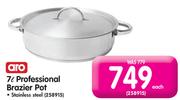 Aro 7L Professional Stainless Steel Brazier Pot 