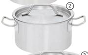 Aro 4L Professional Stainless Steel Cooking Pot