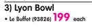 Continental Lyon Bowl