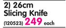 Scanpan 26cm Slicing Knife