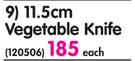 Scanpan 11.5cm Vegetable Knife
