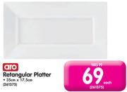 Aro Retangular Platter 35x17.5cm