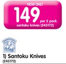 Bakers & Chefs Santoku Knives-Per 2 Pack