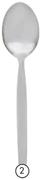 Aro Stainless Steel Dessert Spoon-Per 12 Pack