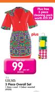 3 Piece Overall Set-Per Set