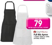 Chef Works Full Bib Apron-Each