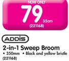 Addis 2-In-1 Sweep Broom 35Cm