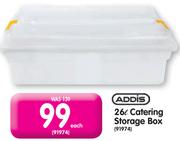 Addis 26L Catering Storage Box