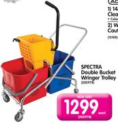 Spectra Double Bucket Wringer Trolley-Each