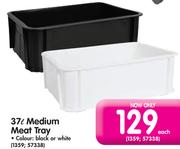 37L Medium Meat Tray-Each