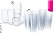 Aro Plastic Tumblers 250Ml-Per 60 Pack