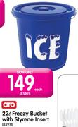Aro 22L Freezy Bucket With Styrene Insert