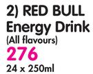 Red Bull Energy Drink(All Flavours)-24x250ml