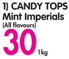 Candy Tops Mint Imperials(All Flavours)-1Kg